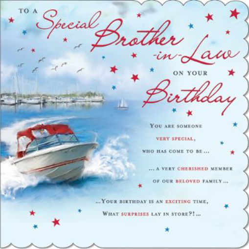 Picture of SPECIAL BROTHER IN LAW BIRTHDAY CARD